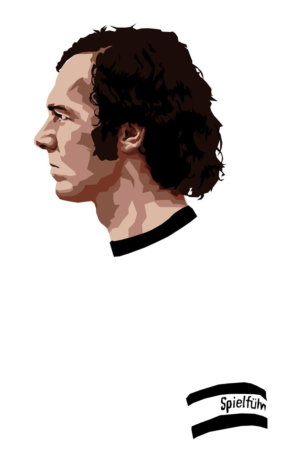 1280x1920 Franz Beckenbauer. Soccer Art. World cup draw, Soccer art, World, Phone