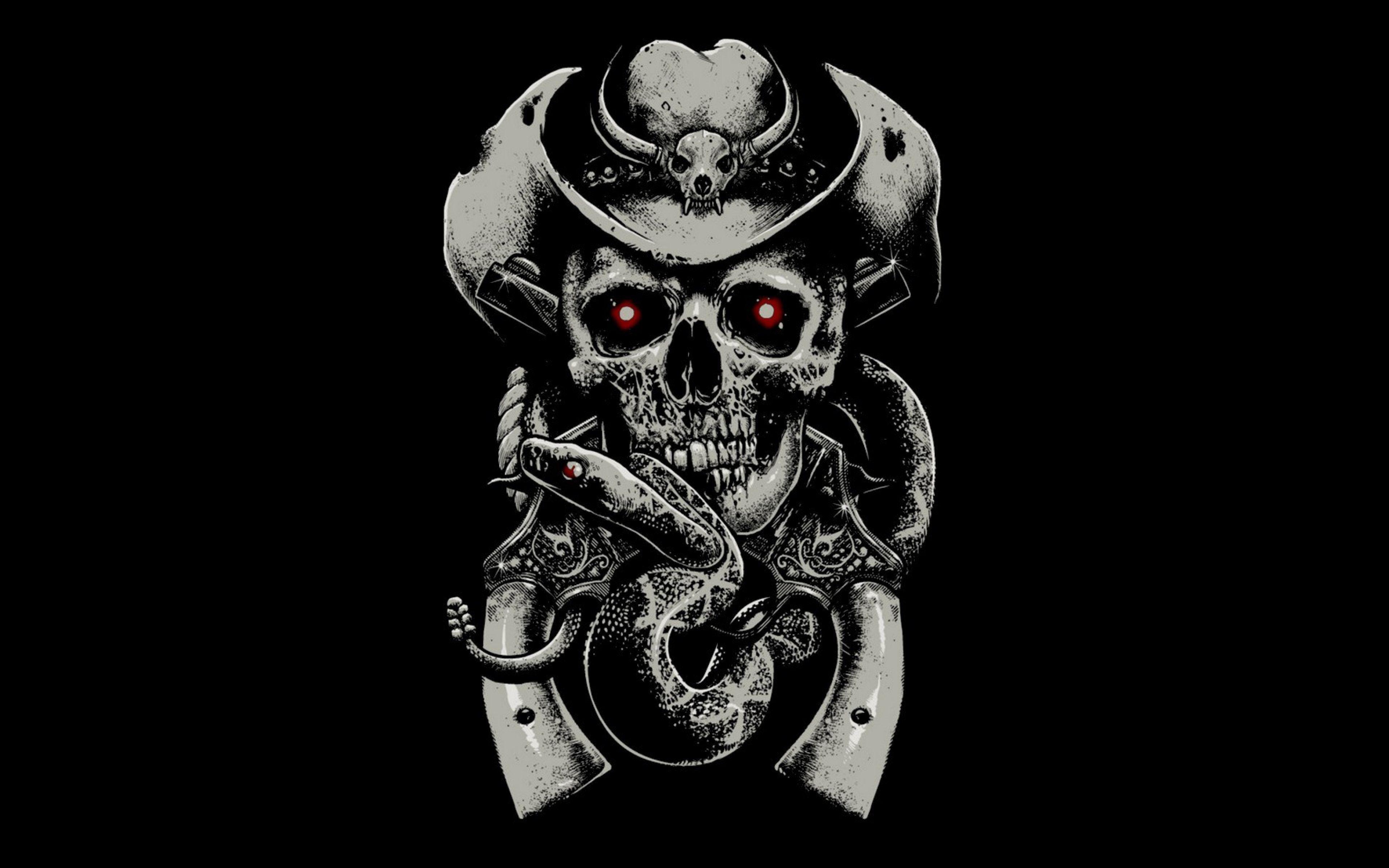 3840x2400 Wallpaper Skull, Desktop