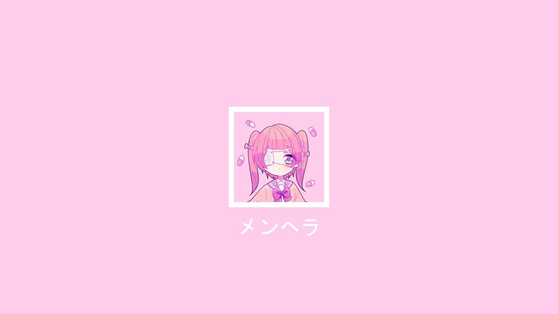 1920x1080 Pink Anime Aesthetic Desktop Wallpaper Free Pink Anime Aesthetic Desktop Background, Desktop