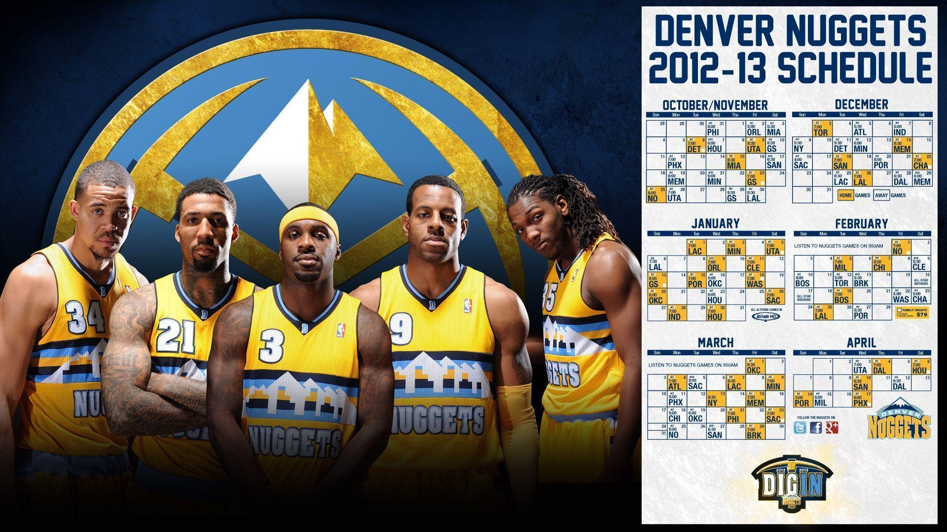 1920x1080 Denver Nuggets. Full HD Widescreen wallpaper for desktop, Desktop