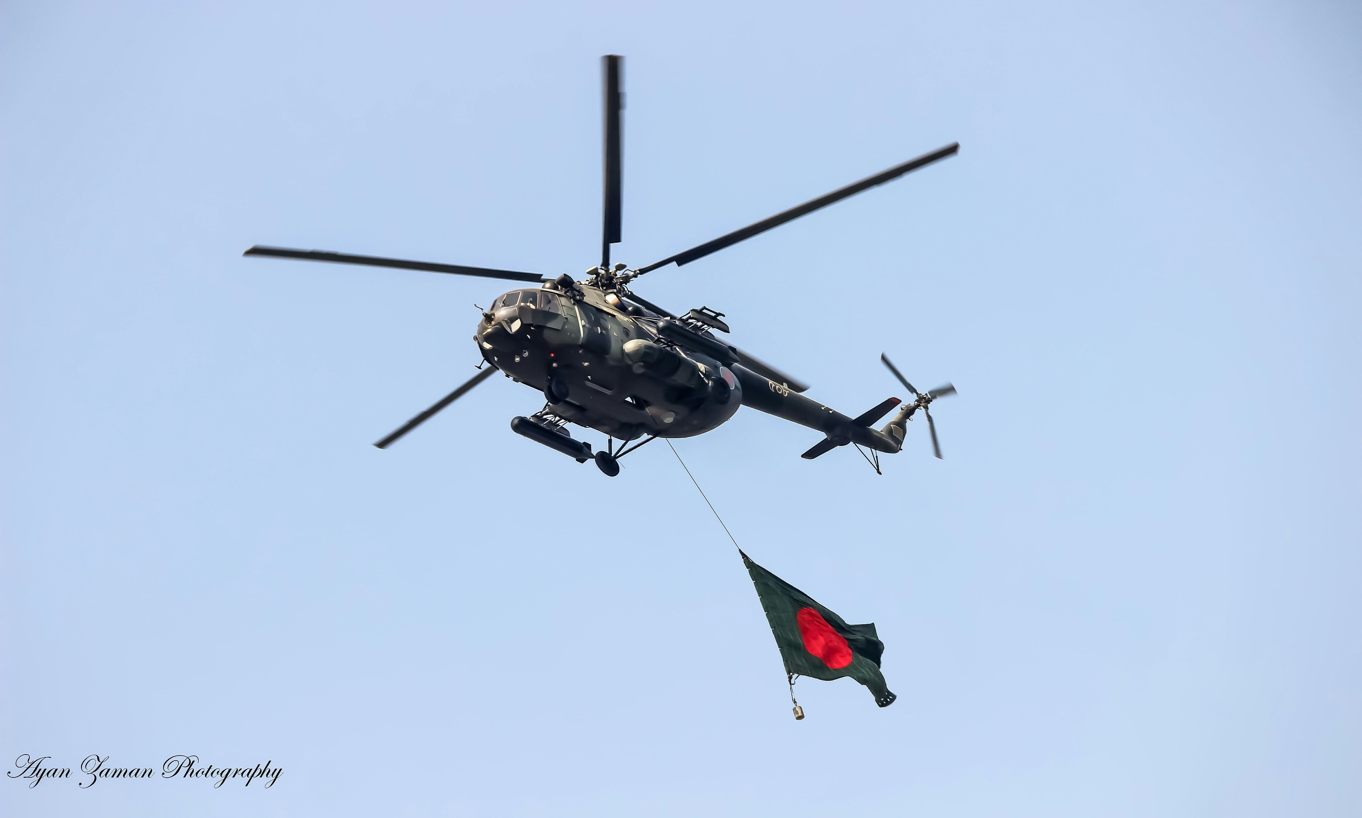 5190x3120 Free of army aviation, Bangladesh flag, Desktop