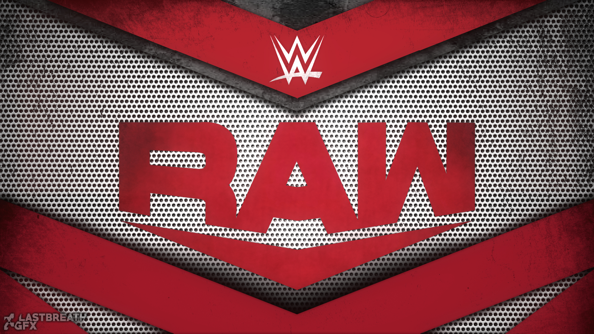 1920x1080 Wwe Raw New Logo Custom Wallpaper 2019 2 By Lastbreathgfx Wwe Raw Logo HD Wallpaper, Desktop