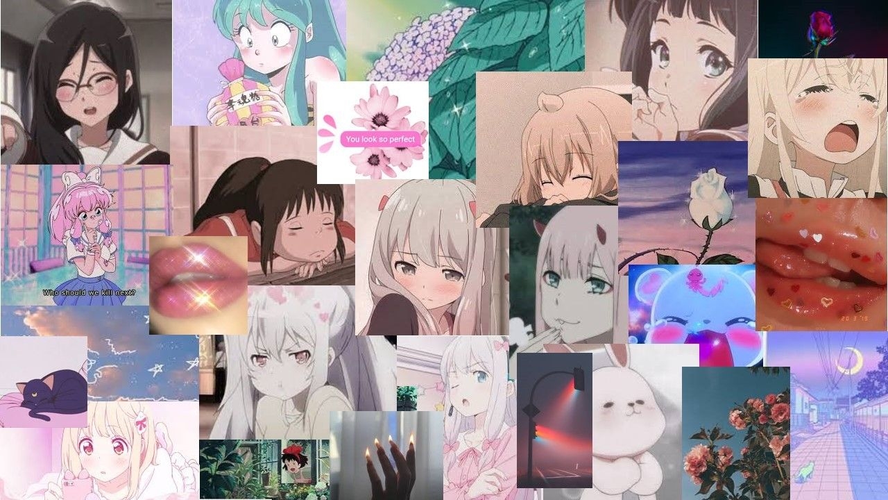 1280x720 Aesthetic Anime board. Kawaii.com, Desktop