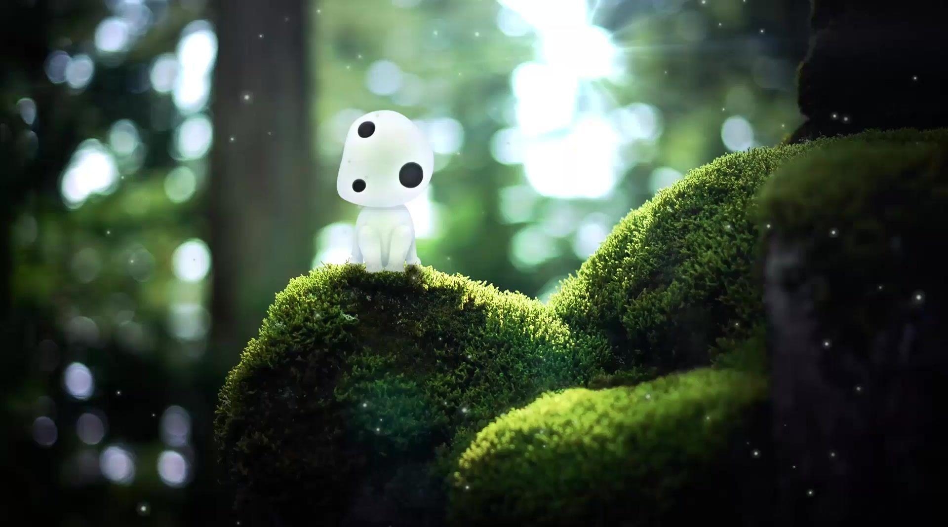 1920x1070 Kodama Princess Mononoke Live Wallpaper Free, Desktop