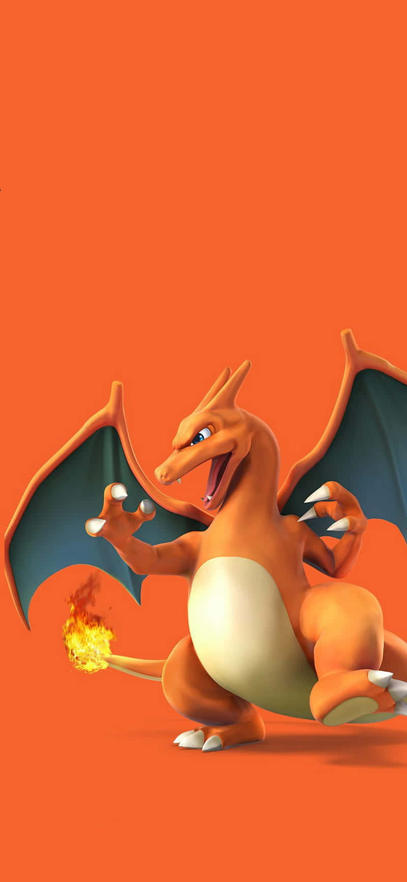 800x1740 Download Charizard, The Legendary Fire Flying Type Pokemon Wallpaper, Phone