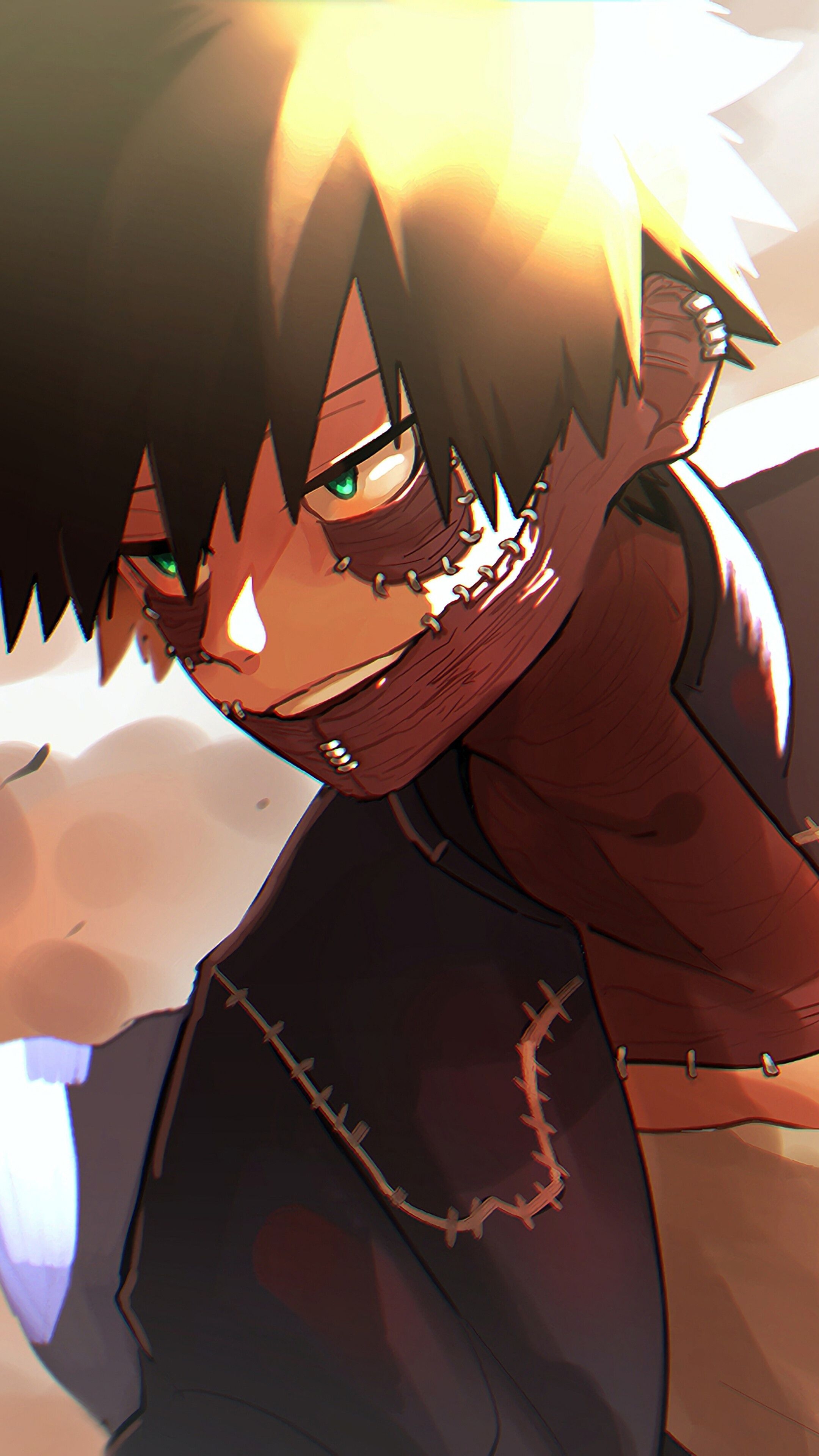 2160x3840 Dabi, Flame, My Hero Academia, 4K phone HD Wallpaper, Image, Background, Photo and Picture. Mocah HD Wallpaper, Phone