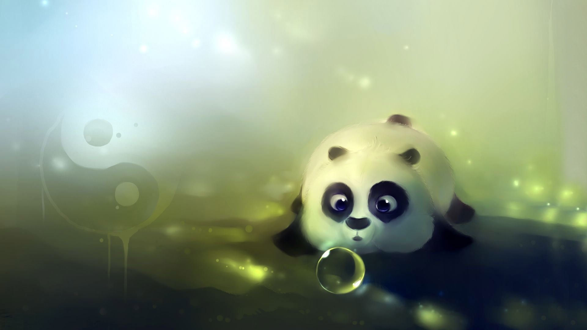 1920x1080 Cute Panda Wallpaper, Desktop