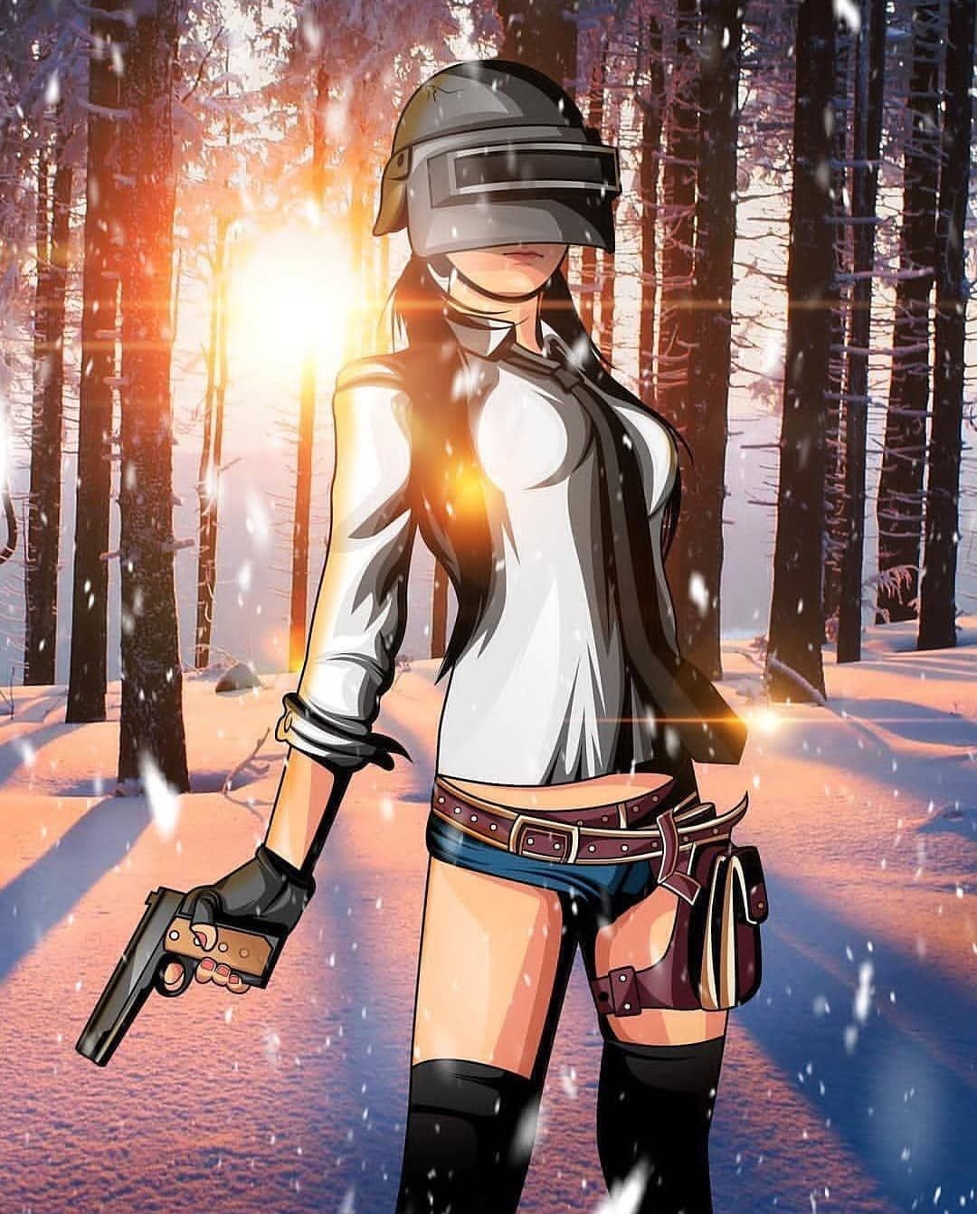 1080x1350 PUBG MOBILE INDIA. Mobile wallpaper, Girl sketch, Game wallpaper iphone, Phone