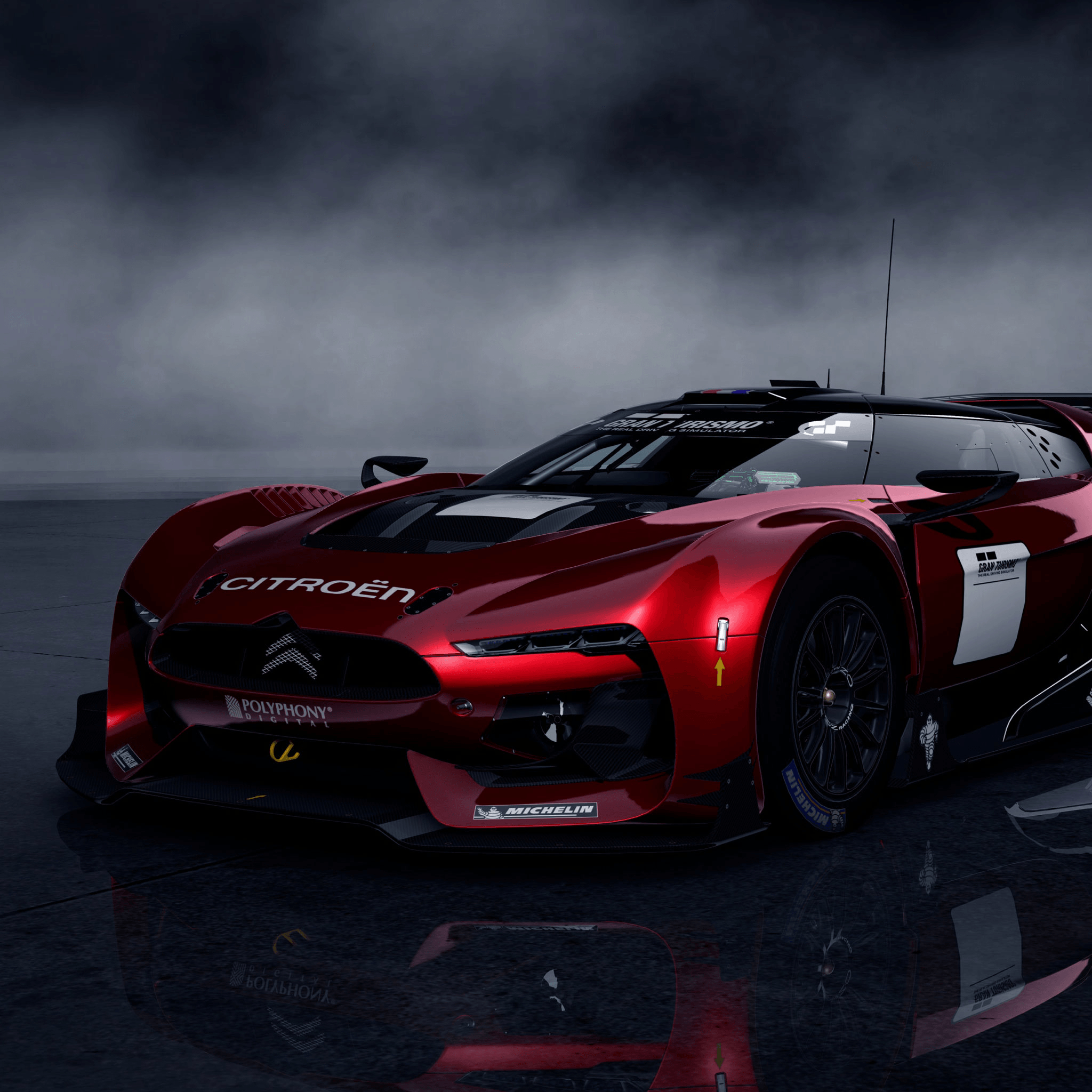 2050x2050 Citroen Racing & Girls iPad 3 Wallpaper, Phone