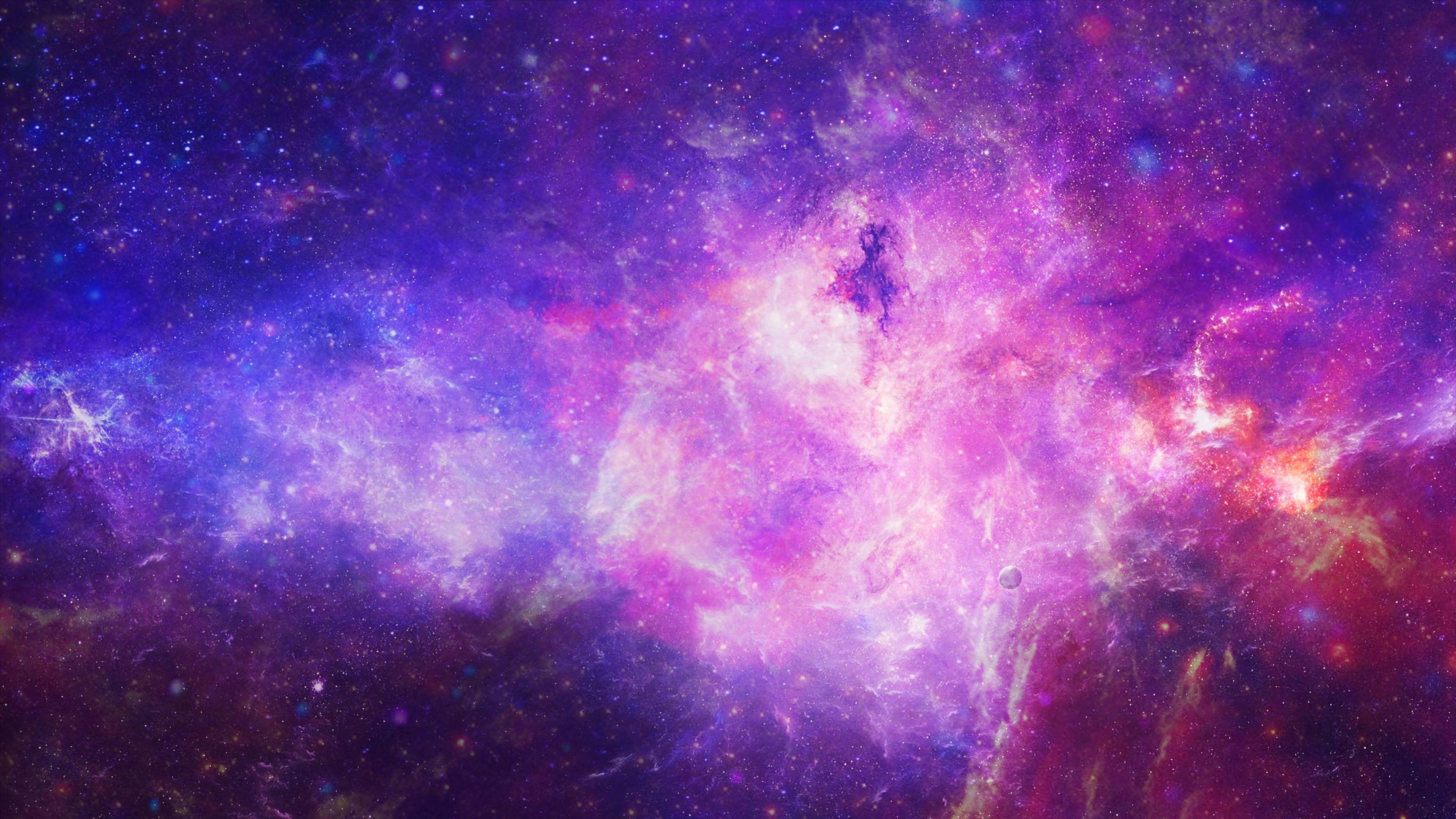 3840x2160 Free Space 4k Wallpaper Lights Cinemas, Desktop