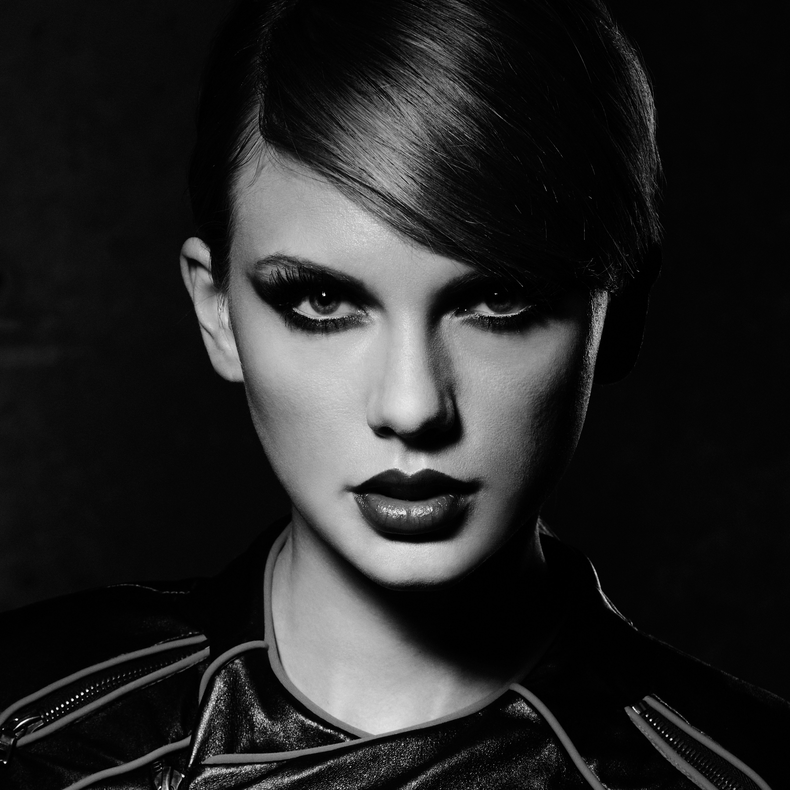 2740x2740 Taylor Swift Wallpaper 4K, Monochrome, Dark background, 5K, Phone