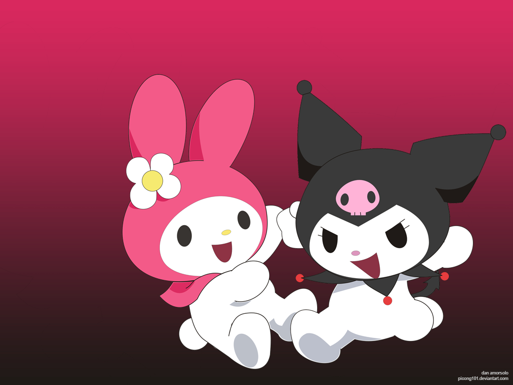 1030x770 Free download Kuromi Wallpaper wallpaper cartoons My melody, Desktop