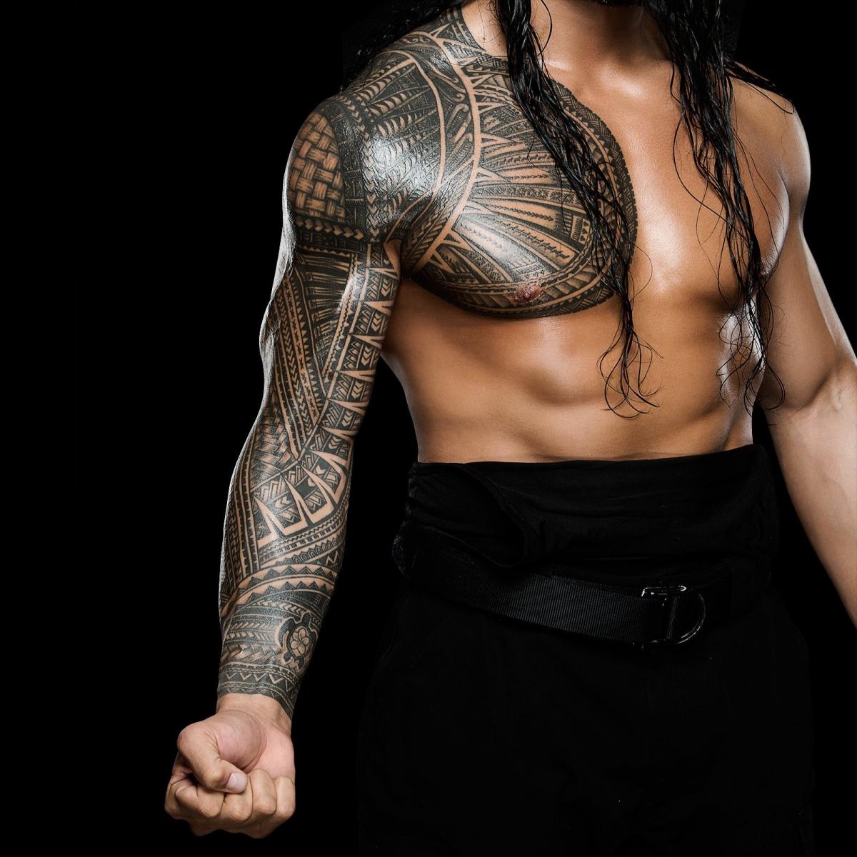 1200x1200 Roman Reigns Tattoo: What is the scoop regarding each of the tattoos?, Phone