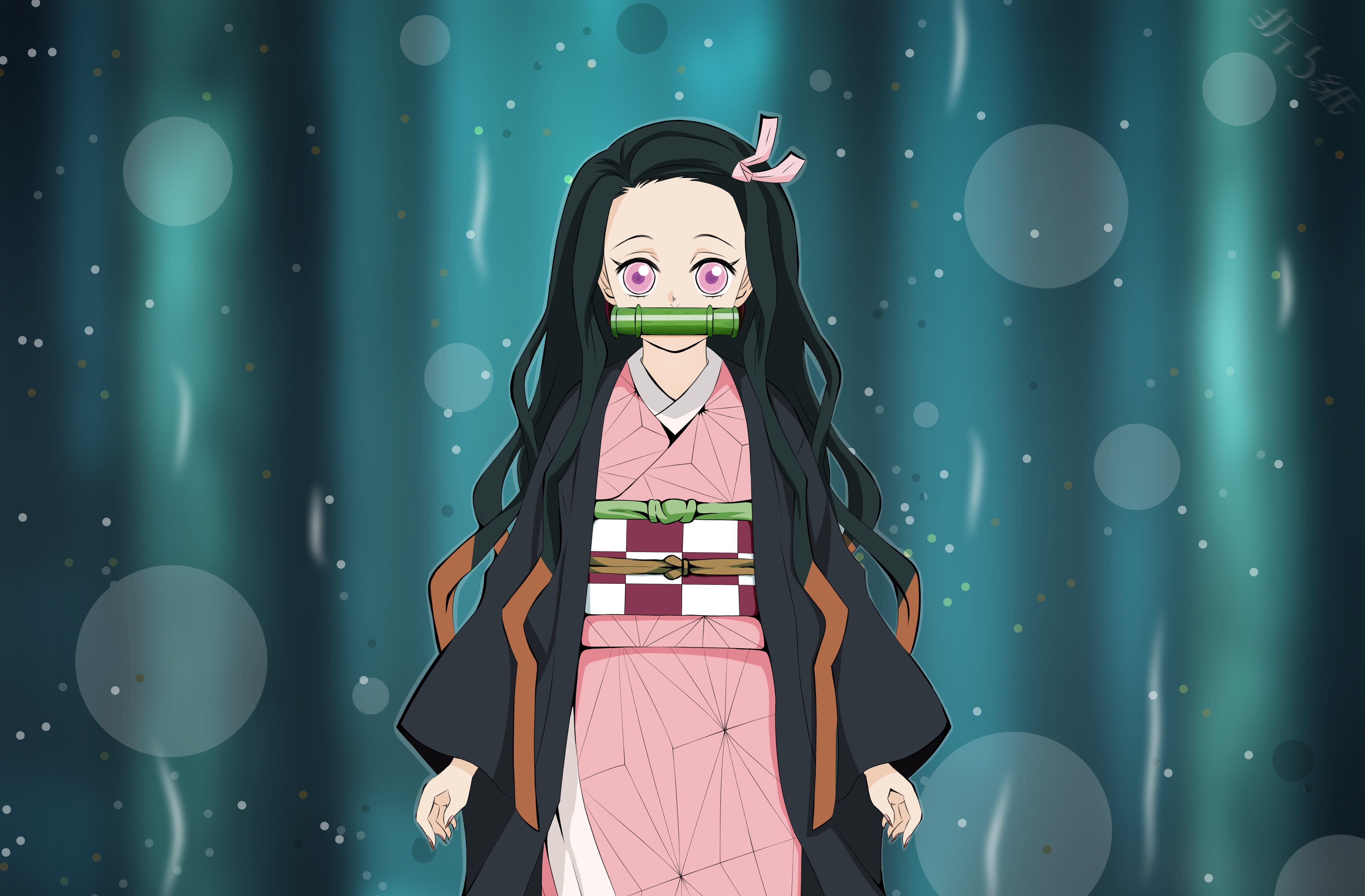 5000x3290 Anime Demon Slayer: Kimetsu no Yaiba Kimetsu no Yaiba Nezuko Kamado K # wallpaper #hdwallpaper #desktop. Anime, Slayer, Anime demon, Desktop