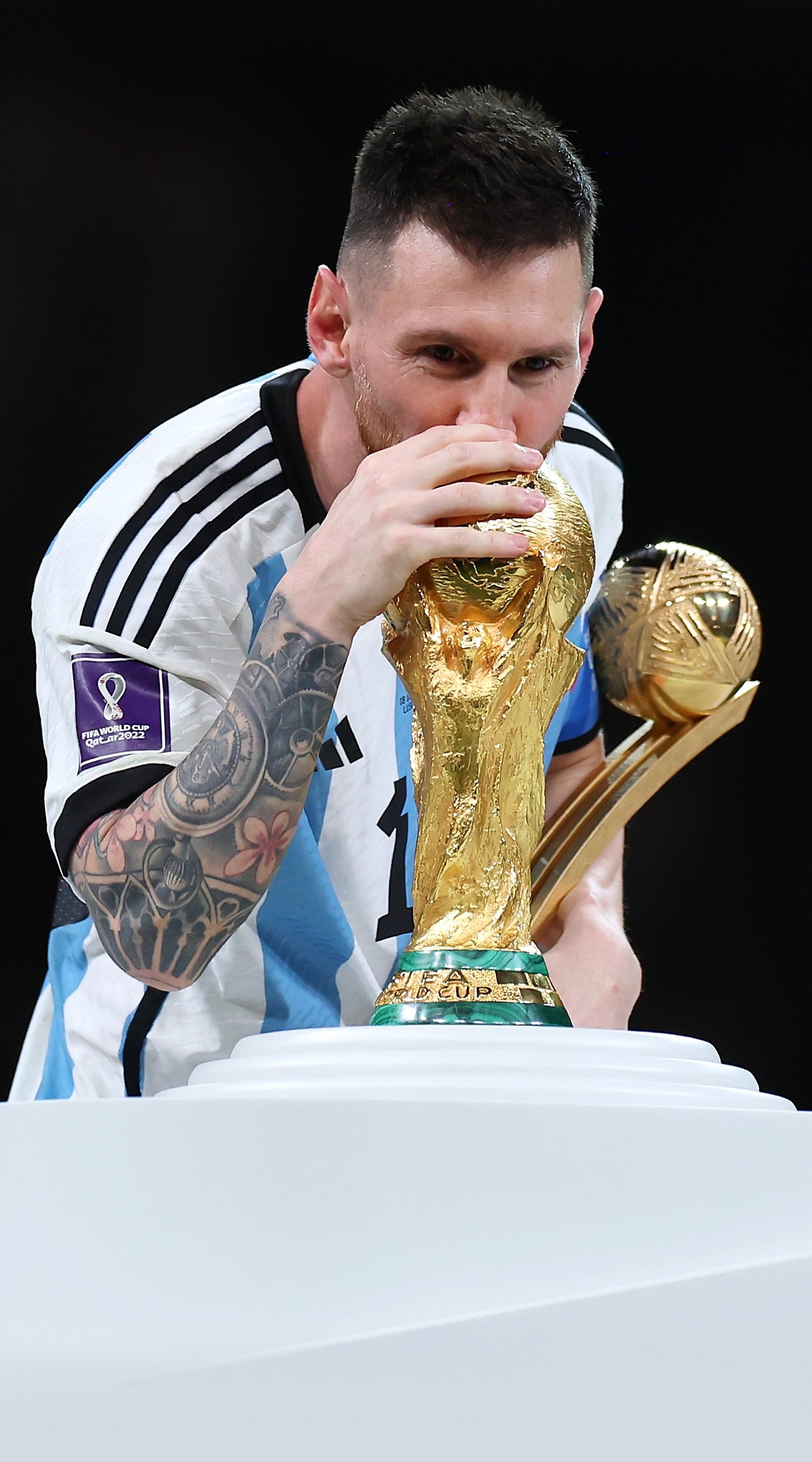 1200x2160 Lionel Messi Picture After World Cup, Phone