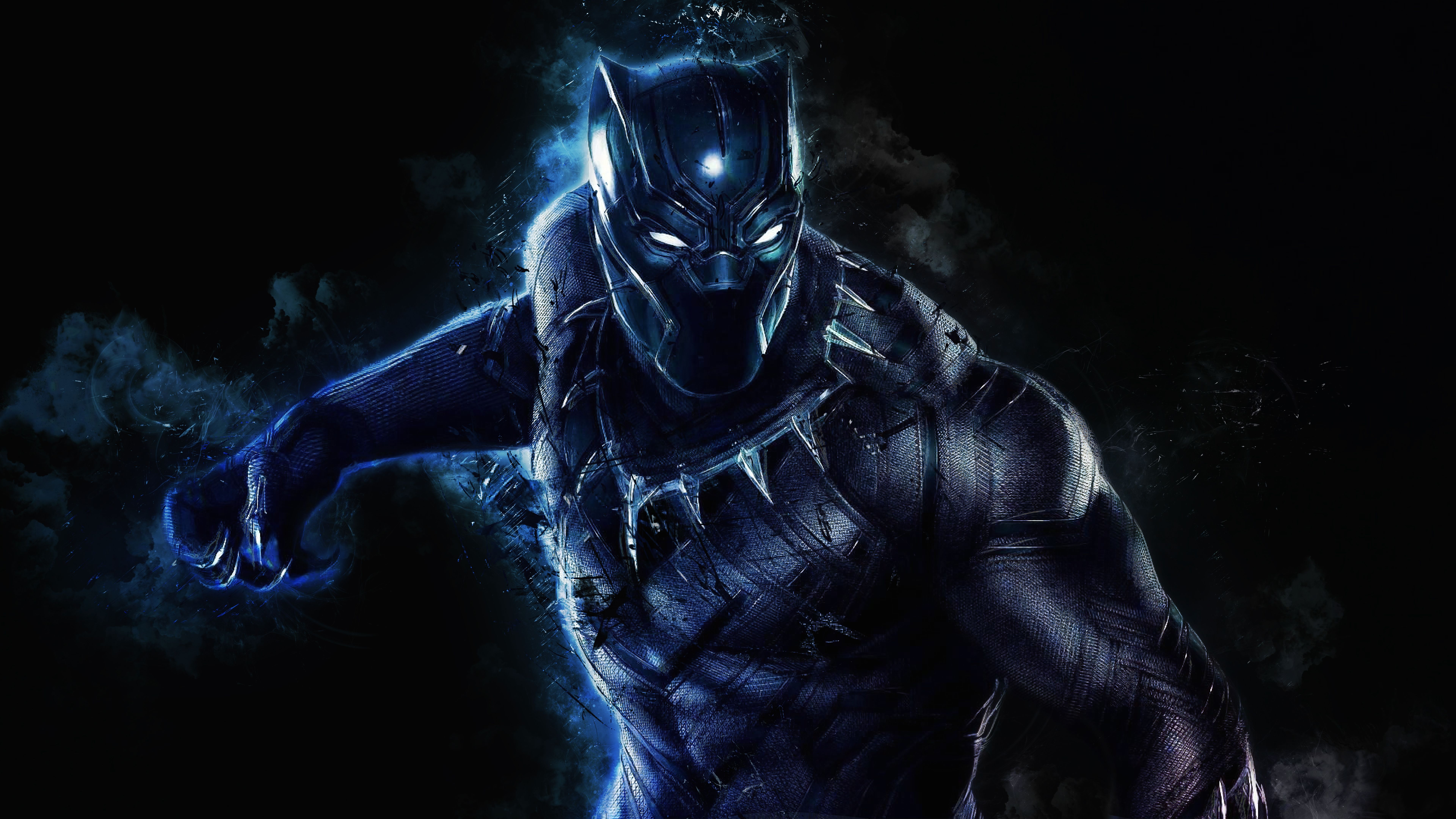 7680x4320 4K Black Panther Wallpaper HD, Desktop