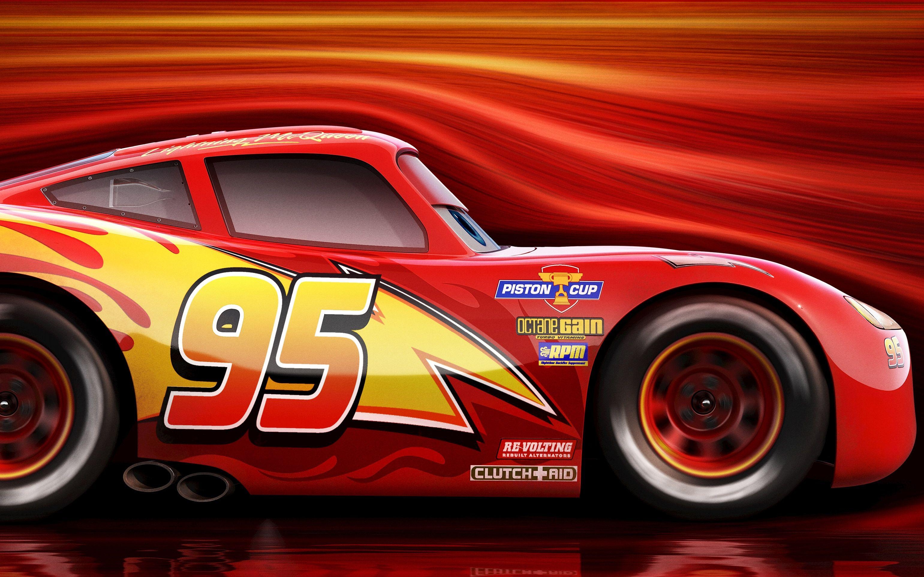 3090x1930 Lightning McQueen Cars 3 4K Wallpaper, Desktop