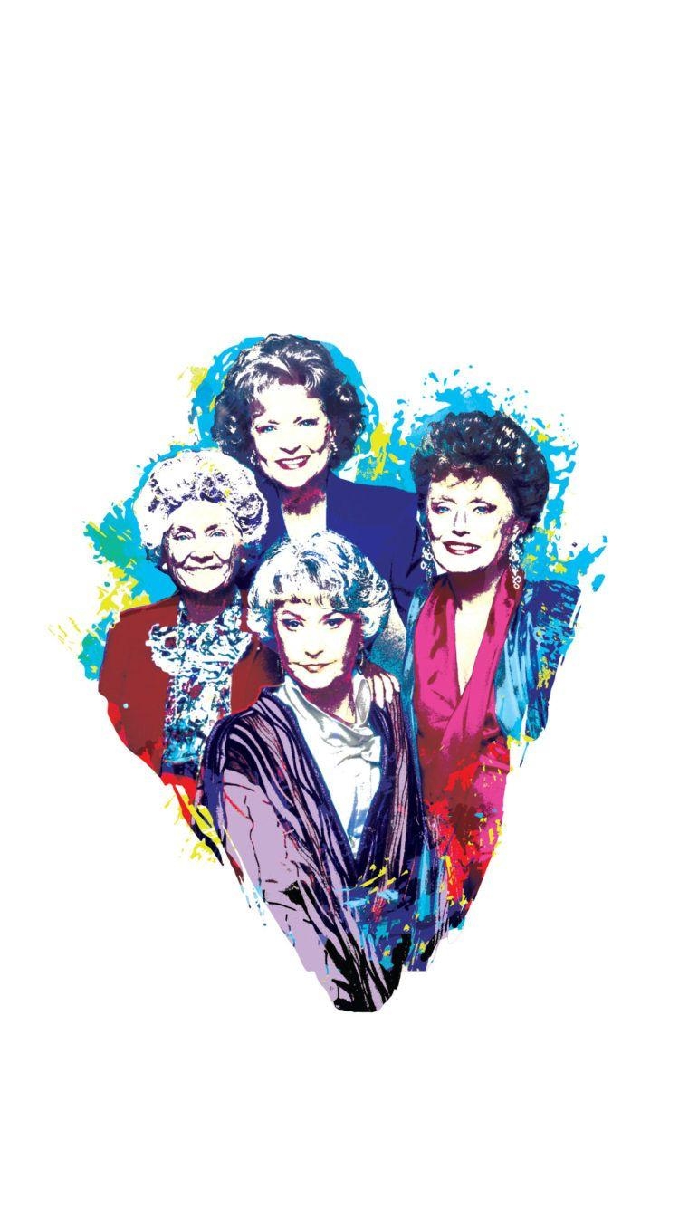 750x1340 Golden Girls Phone Wallpaper to Thank You for Being a Friend, Phone