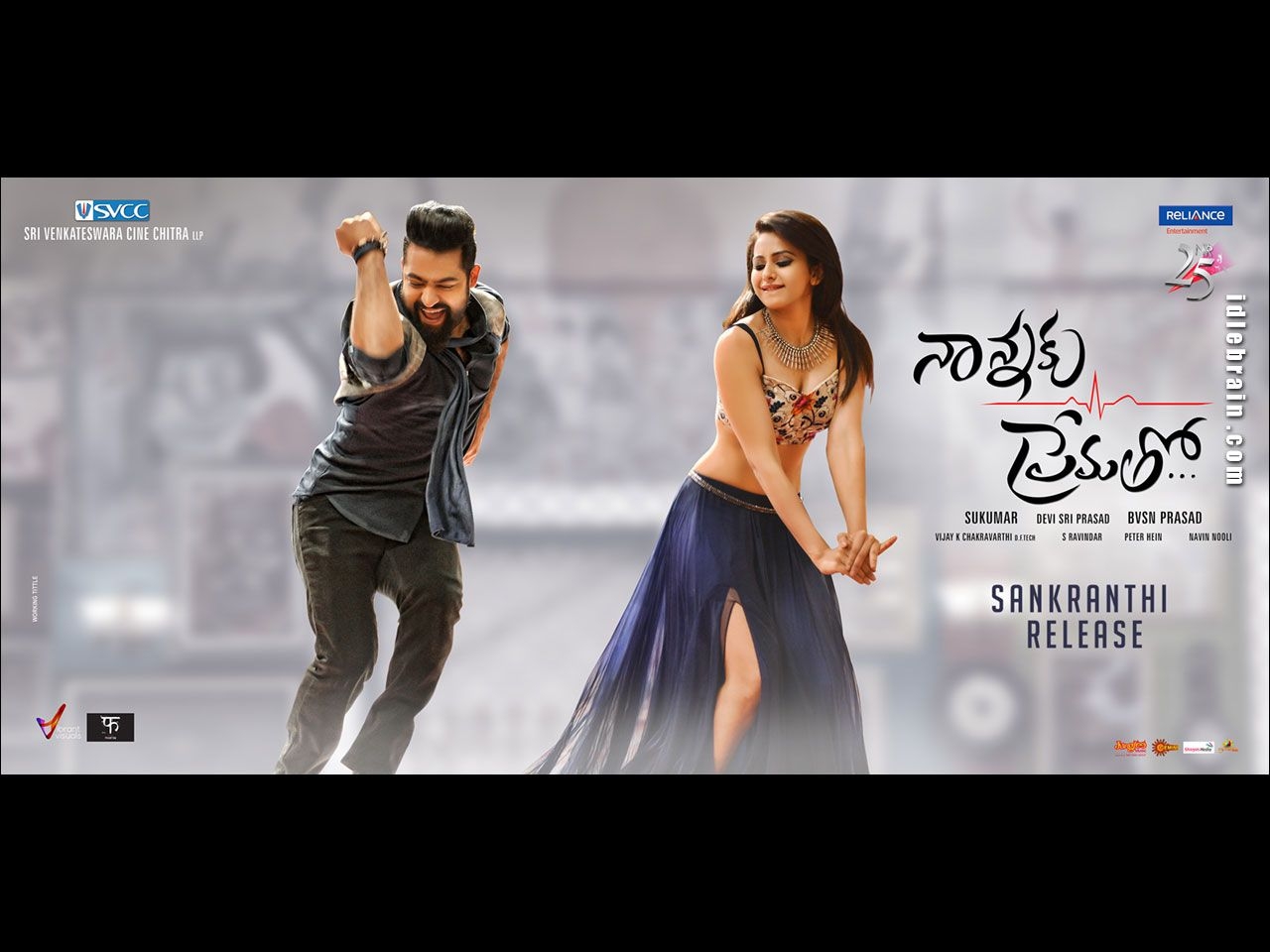 1280x960 Nannaku Prematho wallpaper cinema posters & Rakul, Desktop