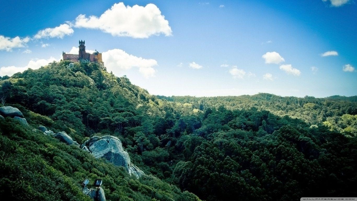 1370x770 Pena National Palace Portugal HD desktop wallpaper, High, Desktop