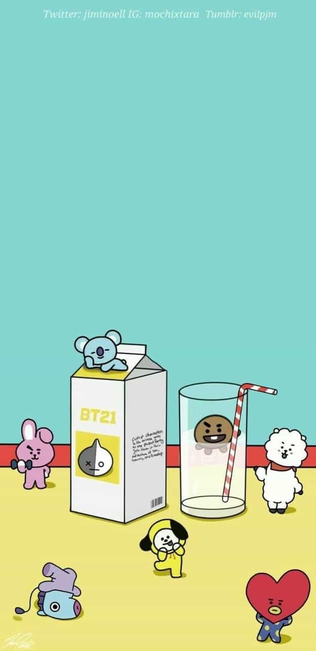 630x1280 Bts Bt21 Koya Wallpaper Lockscreen Bts Lockscreen Slidehd Co, Phone