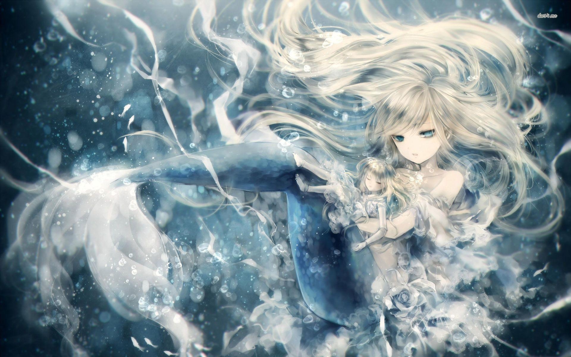 1920x1200 Collection of Anime Mermaid Wallpaper on HDWallpaper, Desktop