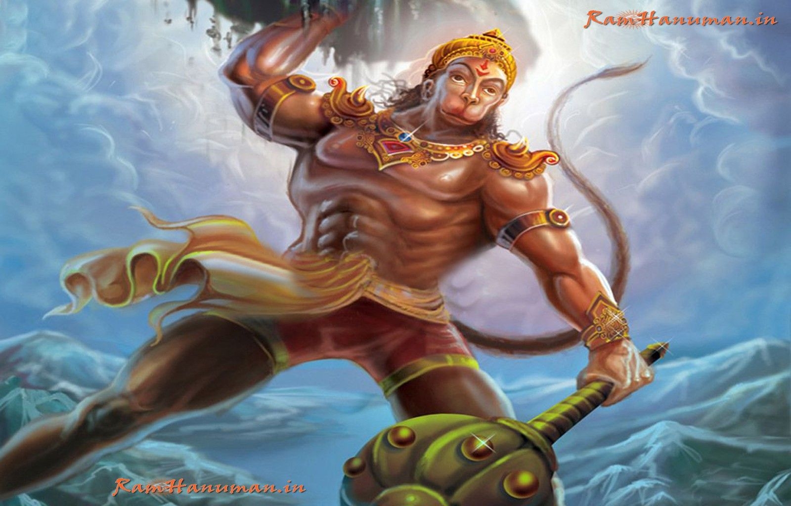 1600x1030 Best Lord Hanuman Angry wallpaper HD Free Download in High Quality, Desktop