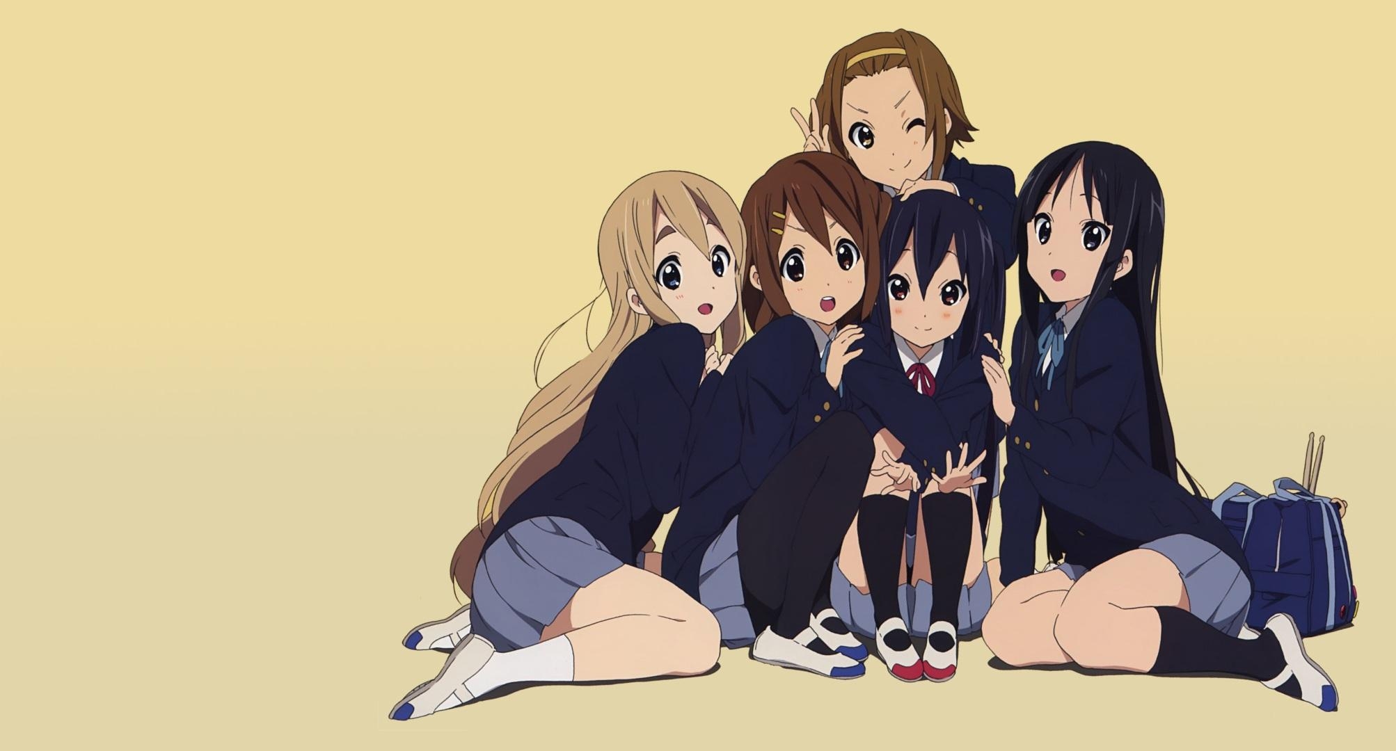 2010x1080 Tsumugi Kotobuki, Azusa Nakano, Ritsu Tainaka, Yui 4 Best, Desktop