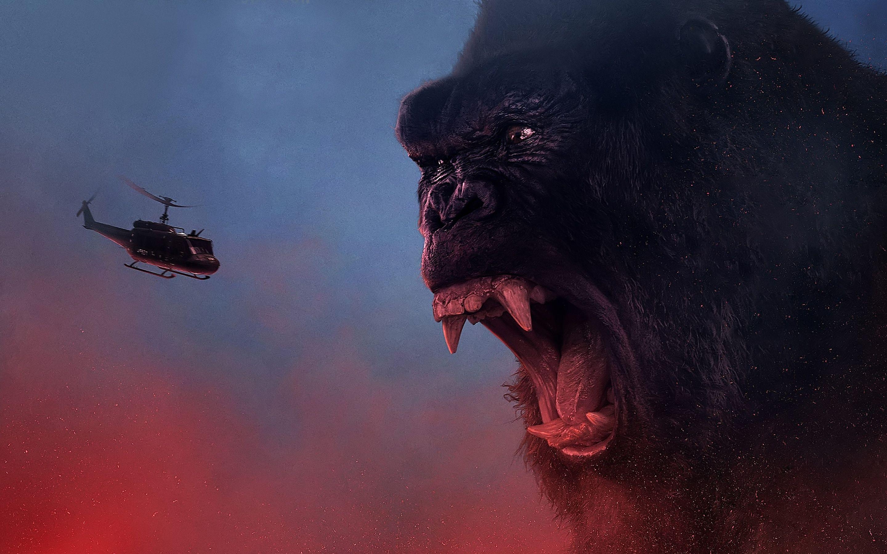 2880x1800 Kong Skull Island 2017 4K Wallpaper, Desktop