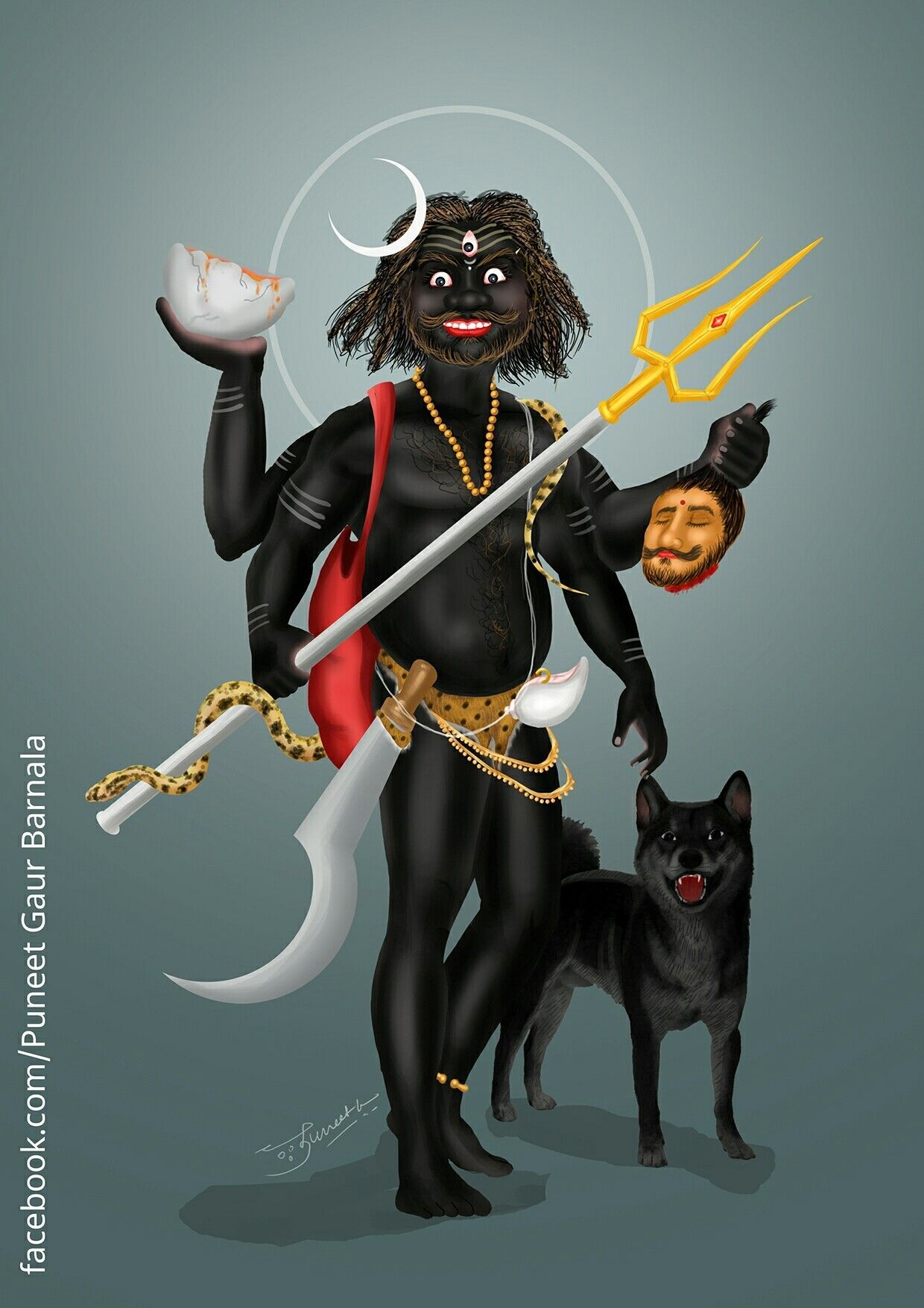 1240x1760 Kaal bhairav. Kali hindu, Kali goddess, Shiva lord wallpaper, Phone