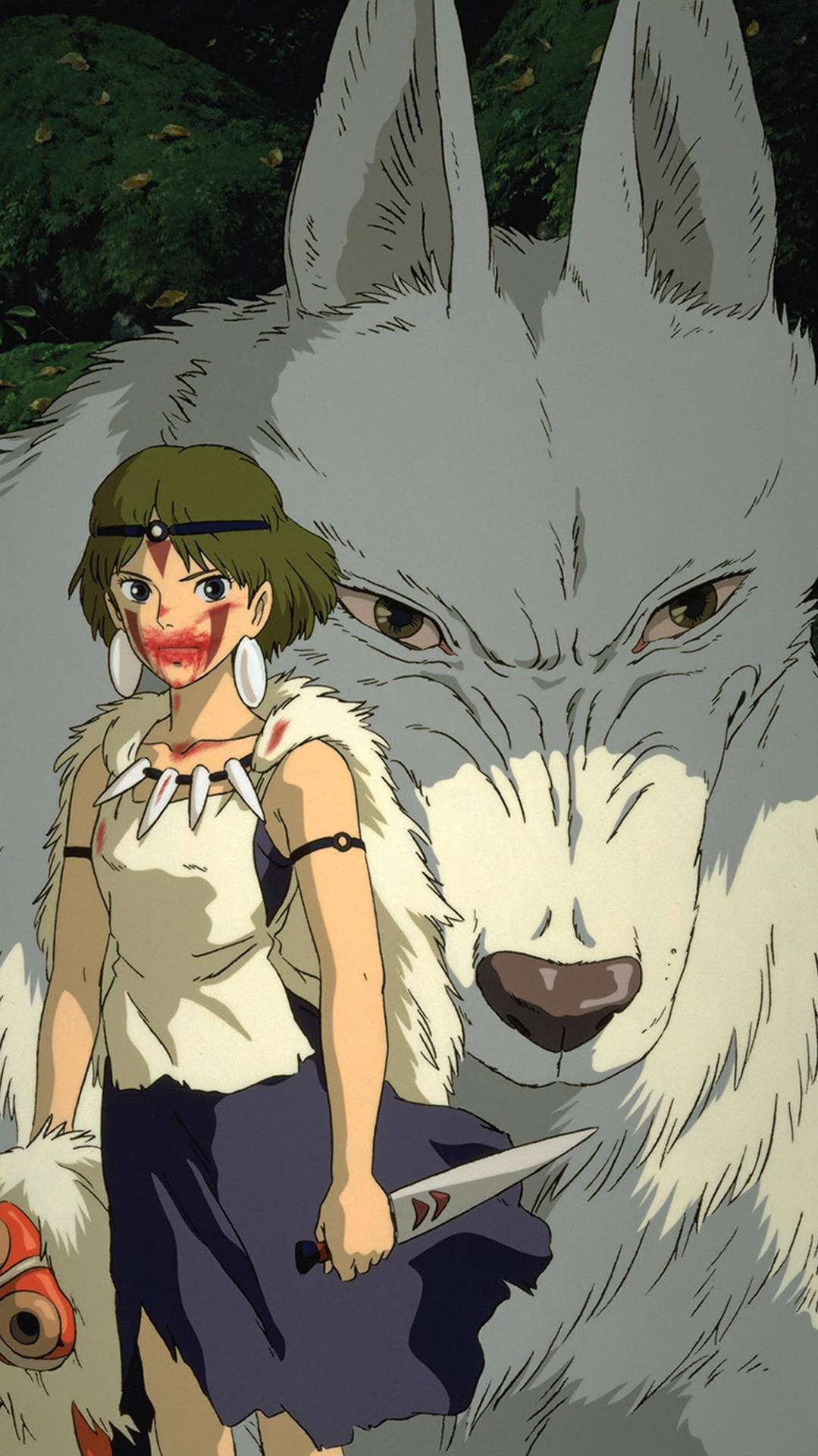 1080x1920 Download Princess Mononoke Wallpaper, Phone