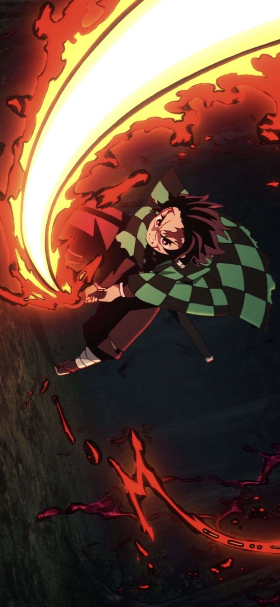 950x2050 Full HD Demon Slayer Wallpaper iPhone Xr, Phone