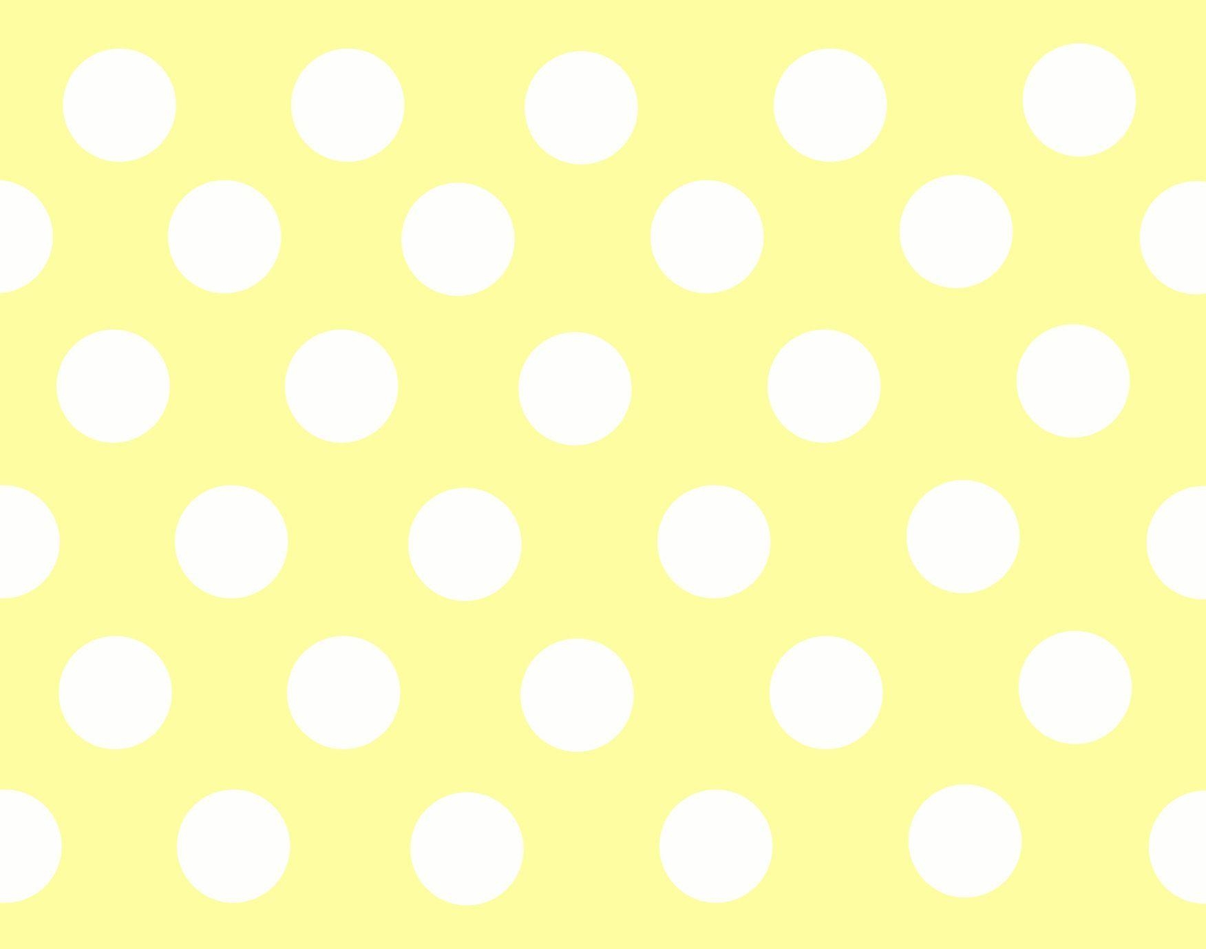 1760x1380 Yellow Polka Dot Wallpaper, Desktop