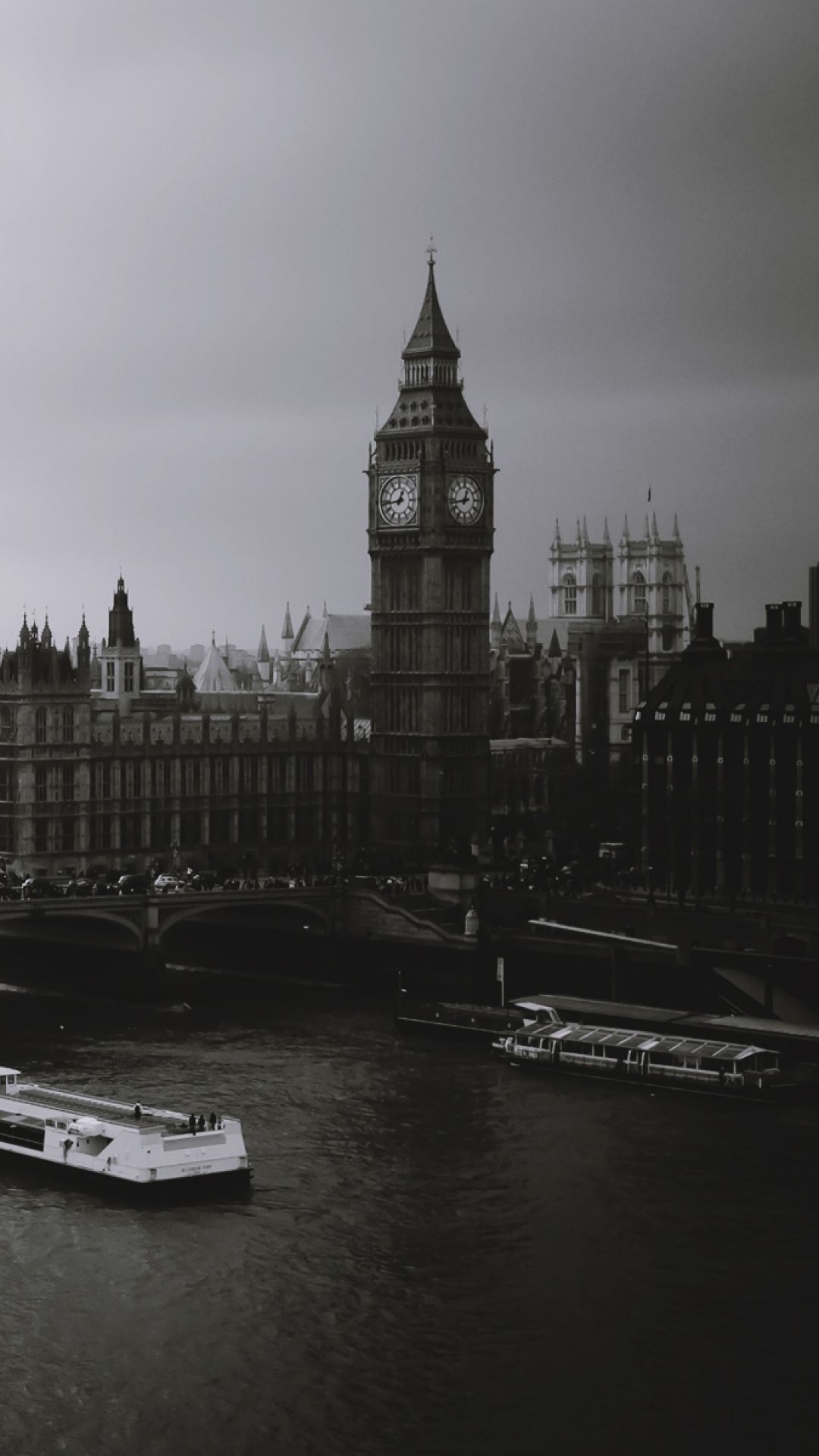 1080x1920 Black And White London Wallpaper, Phone