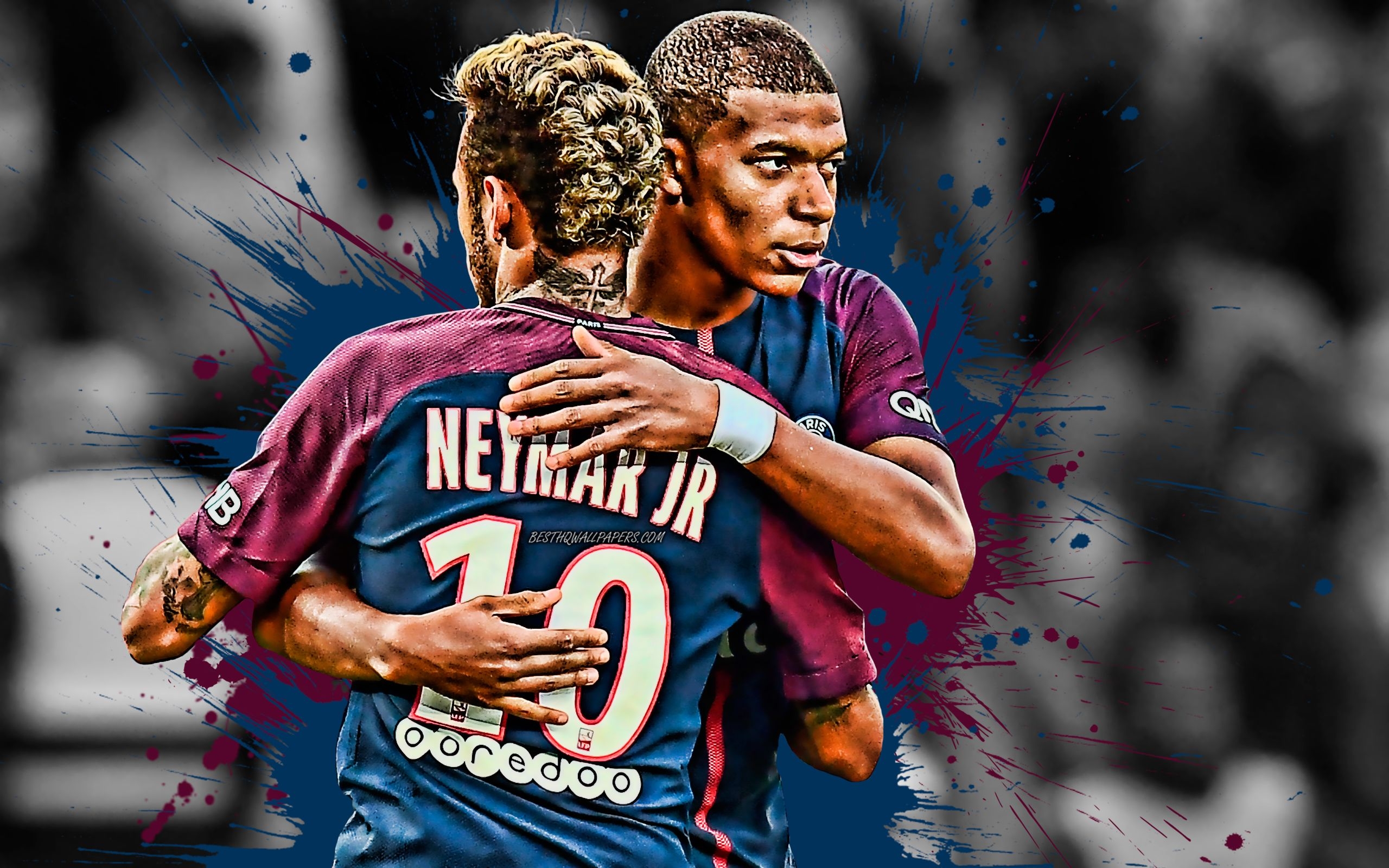 2560x1600 Neymar, Kylian Mbappe, Psg, Famous Football Players, Mbappe And Neymar, Desktop