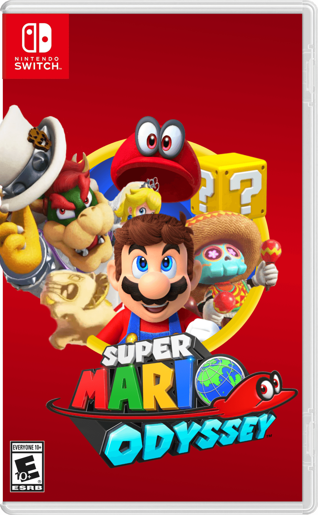 1030x1660 Nintendo Switch Box Art: Super Mario Odyssey, Phone