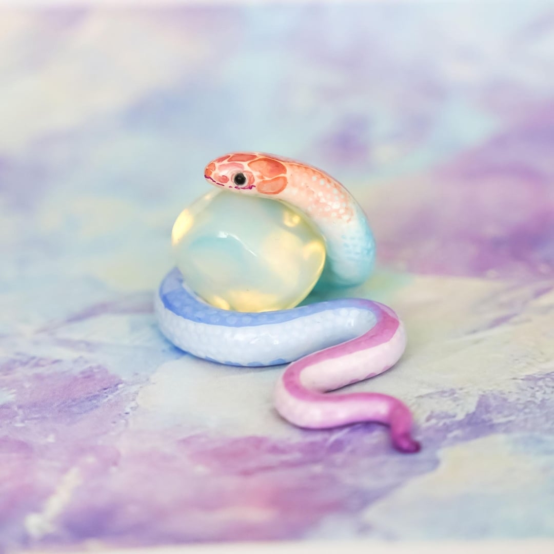 1080x1080 an opal, Vallavica, polymer clay, 2023, Desktop