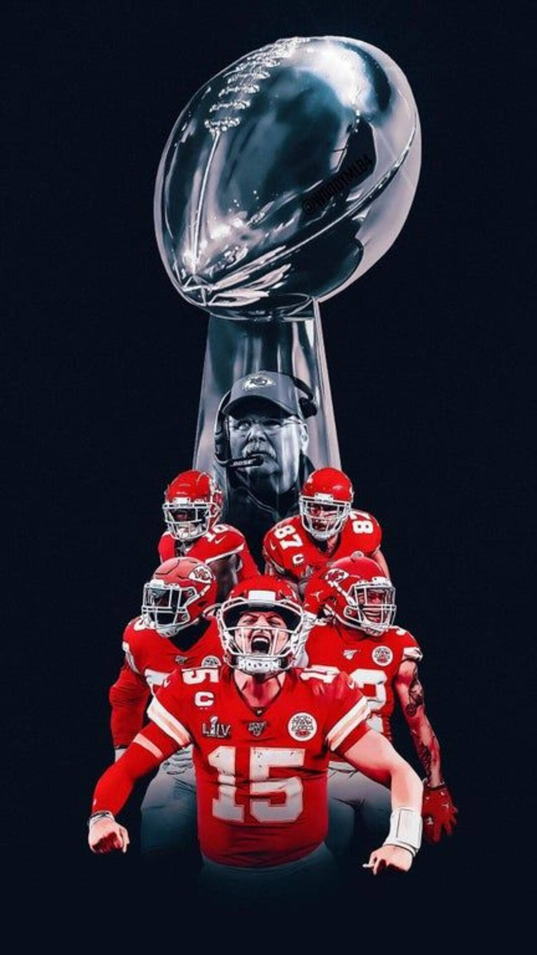 1080x1920 Download Kc Chiefs Team Phone Wallpaper, Phone