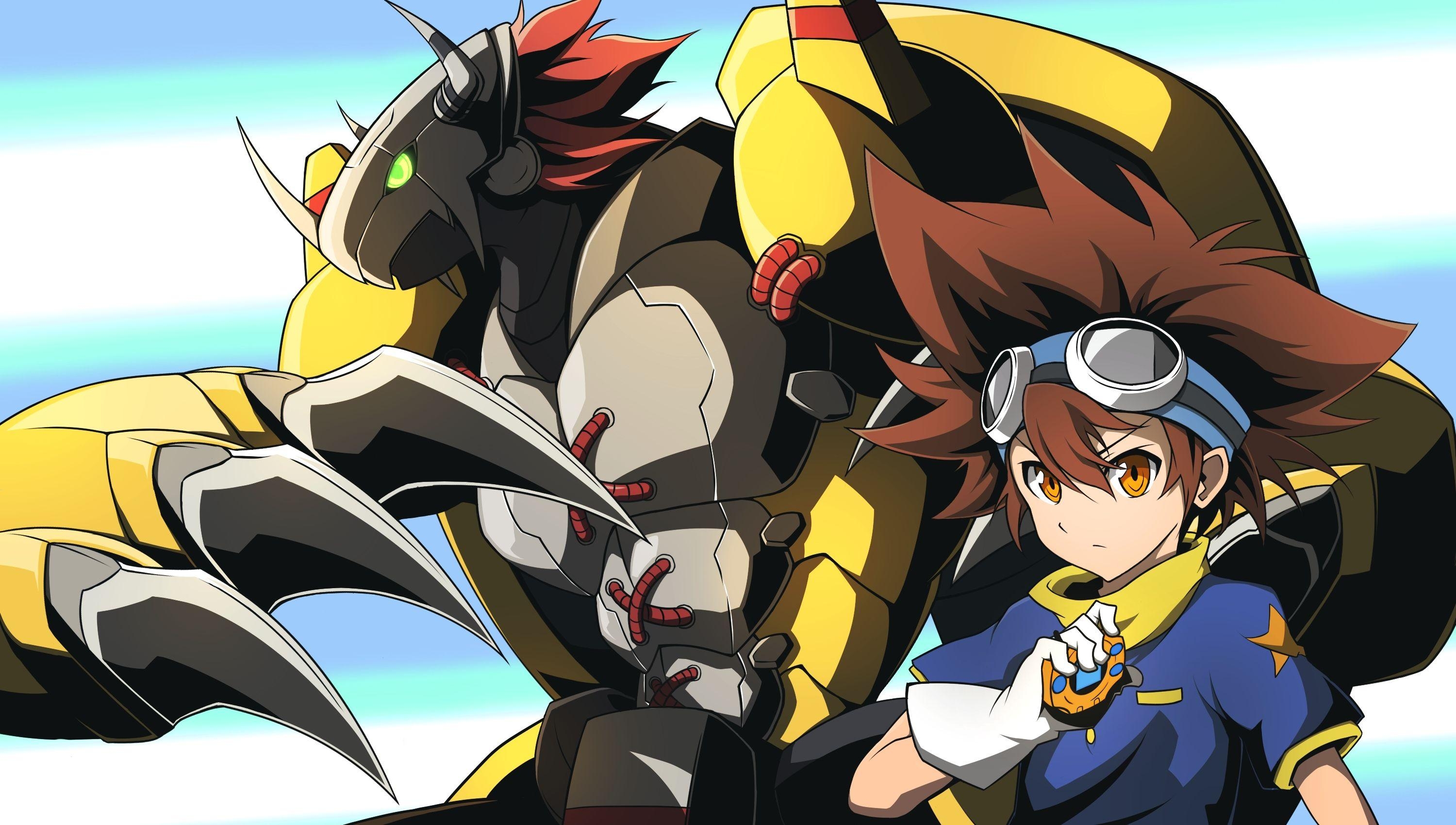 3000x1700 Taichi And Wargreymon Full HD Wallpaper, Desktop