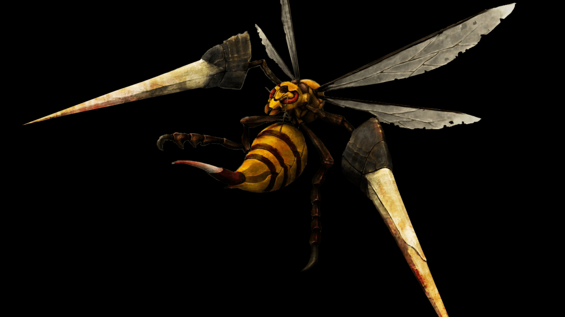 1920x1080 ScreenHeaven: 3D Beedrill Pokemon desktop and mobile background, Desktop