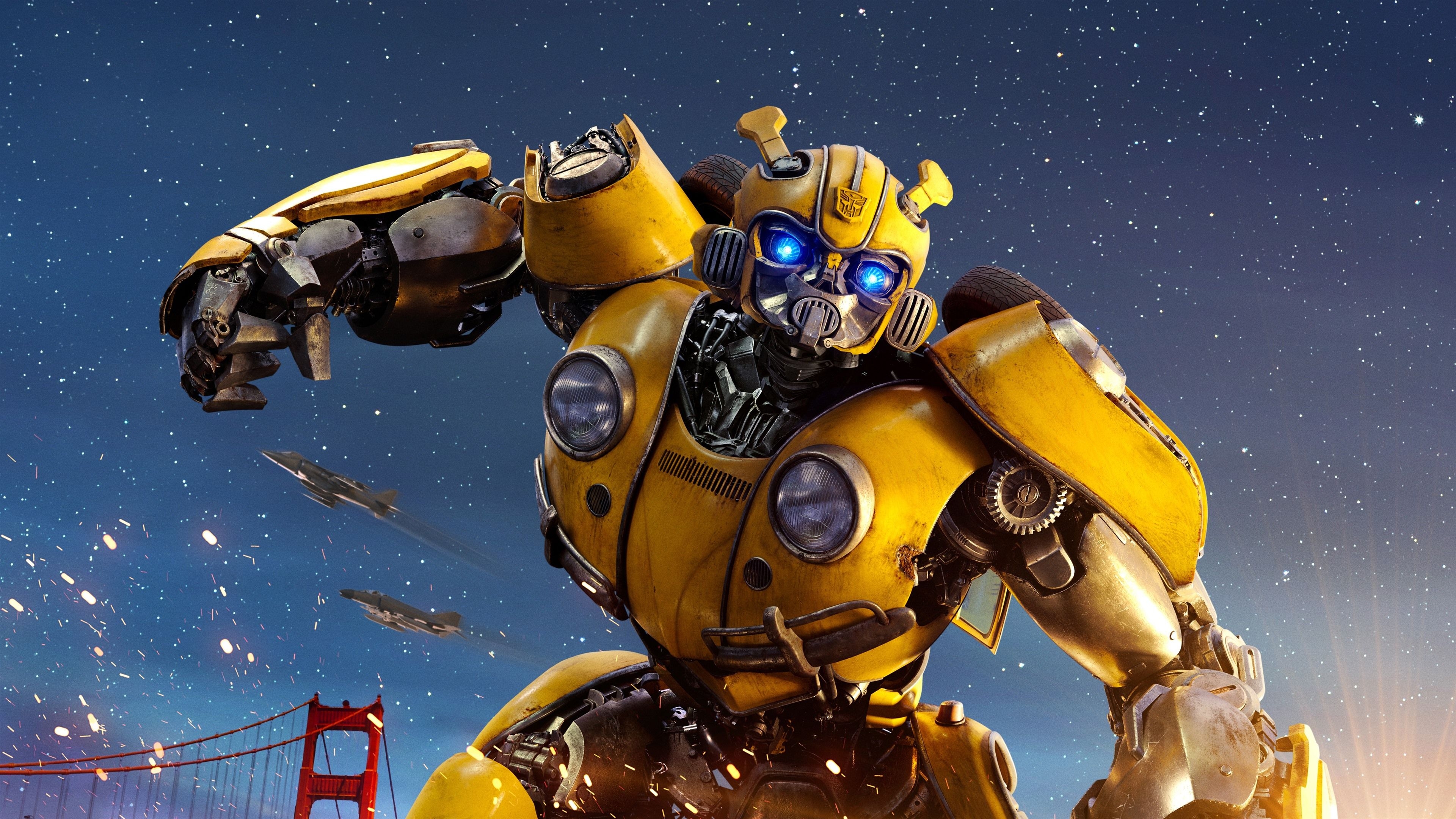 3840x2160 Wallpaper Transformers, Bumblebee, robot  UHD 4K Picture, Image, Desktop