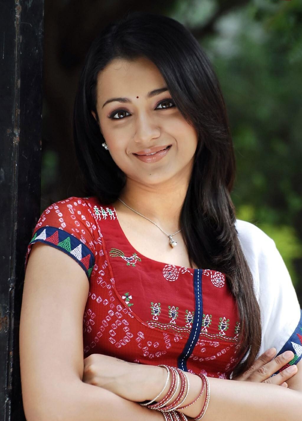 1030x1430 Hot Image of South Indian Actress Trisha Krishnan, Phone