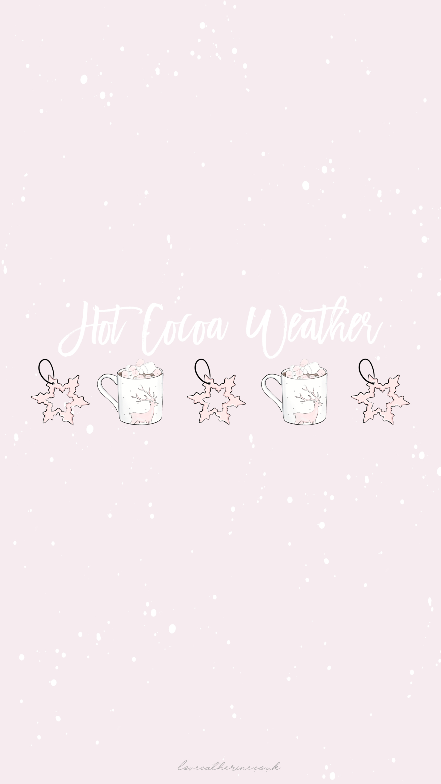 1440x2560 Free Cute & Girly Winter Phone Wallpaper, Phone