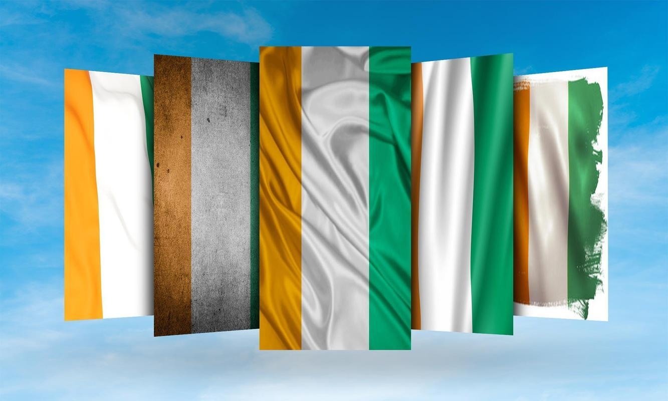 1340x800 Ivory Coast Flag Wallpaper for Android, Desktop