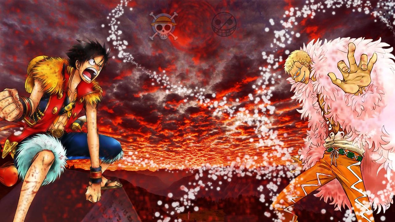 1280x720 Luffy Vs Doflamingo Wallpaper Free Luffy Vs Doflamingo Background, Desktop