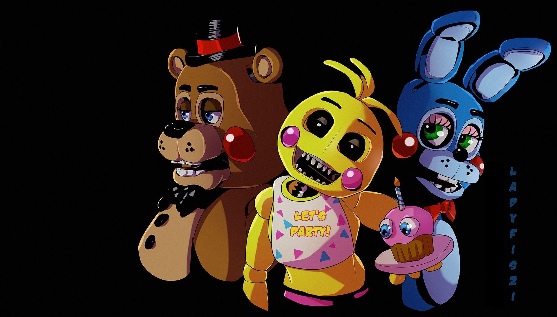 1920x1100 fnaf 2 toy freddy, bonnie, and chica. fnaf. FNAF, Desktop