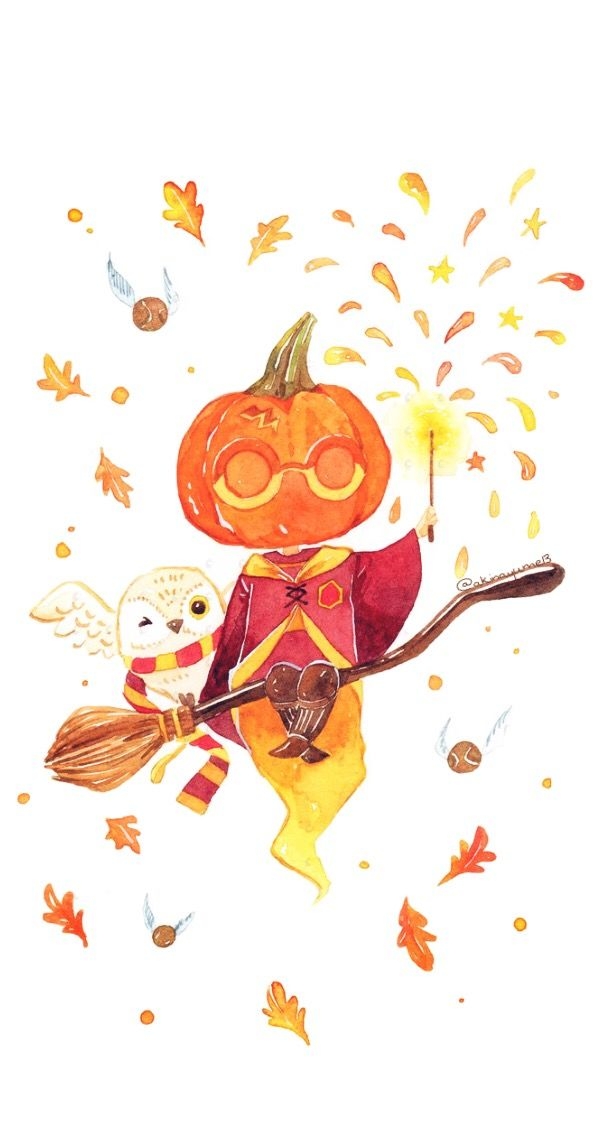 610x1140 halloween #harrypotter #autumn #quidditch #hogwarts, Phone