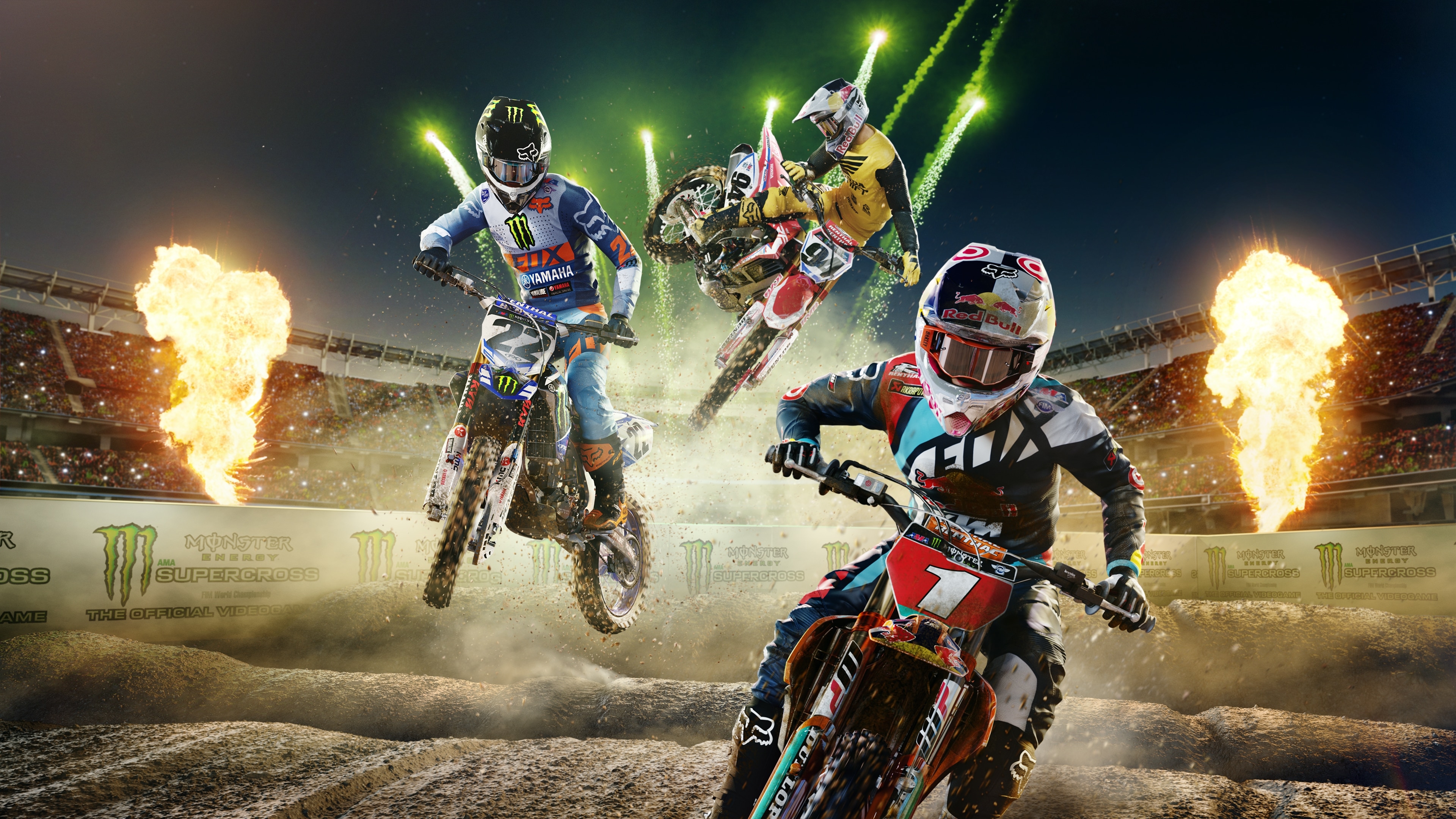 3840x2160 Monster Energy Supercross Official Videogame, Desktop