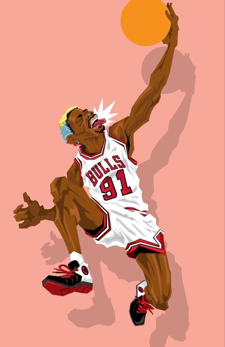 740x1140 Rebounding Hof Badge Dennis Rodman. Dennis rodman, Nba art, Nba artwork. Nba artwork, Dennis rodman, Nba art, Phone