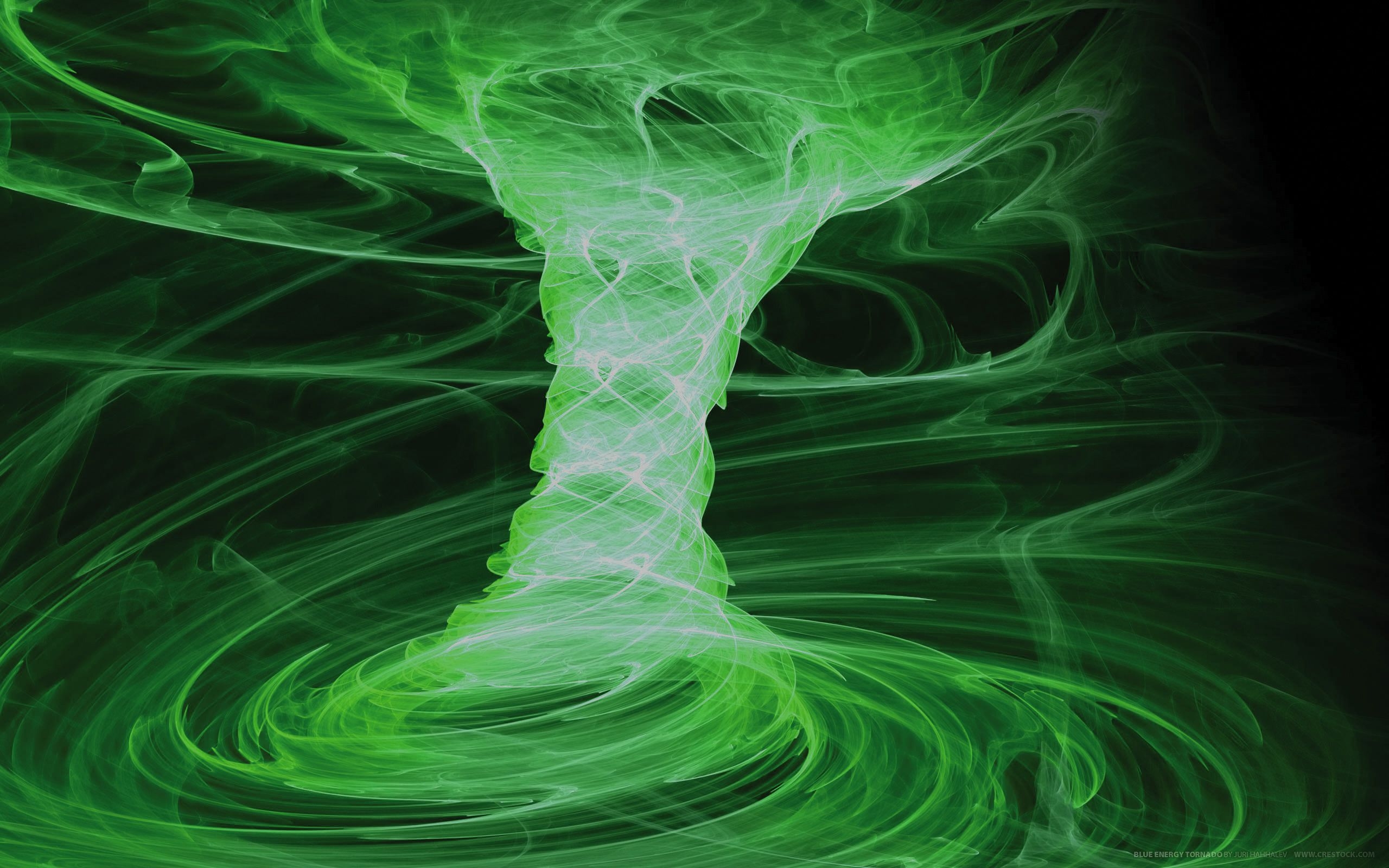 2560x1600 Green Tornado Wallpaperx1600, Desktop